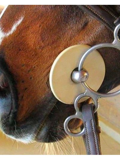 Rondelles en caoutchouc pour protéger la bouche du cheval du mors - Equus - imagen 3