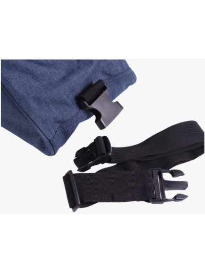 Bolsa para botas color azul marino básica para niños - QHP - imagen 3