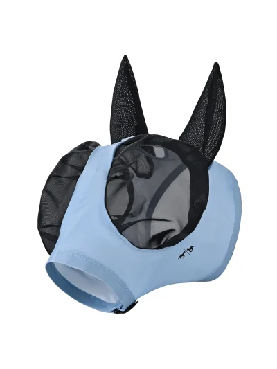 Máscara antimoscas azul celeste con cremallera HVPNena - HV Polo
