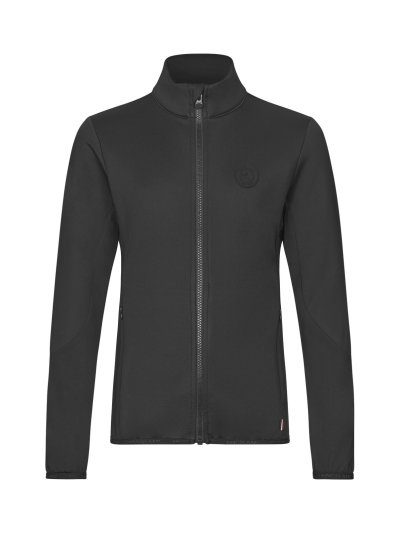 Chaqueta técnica negra con interior polar para junior (unisex)- KLMiley-Kingsland
