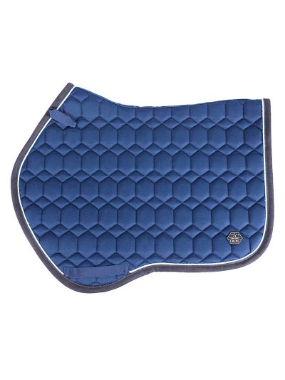 Tapis de saut bleu denim et gris - Eldorado - QHP