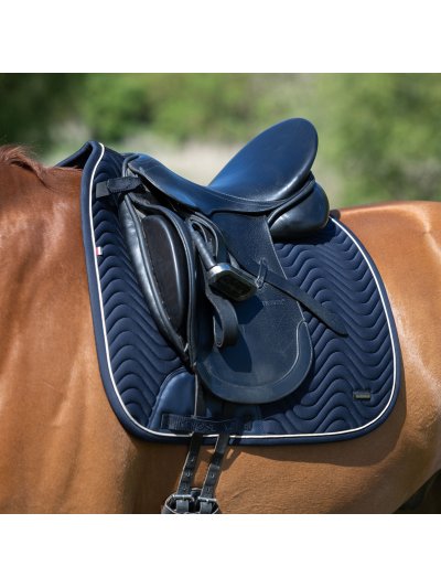Sudadero de doma azul marino con efecto refrescante para caballo Lucca - Kingsland - imagen 2