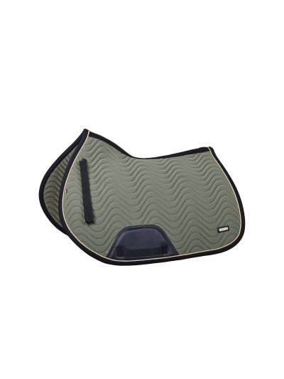 Sudadero de salto verde con efecto refrescante para caballo Lucca - Kingsland