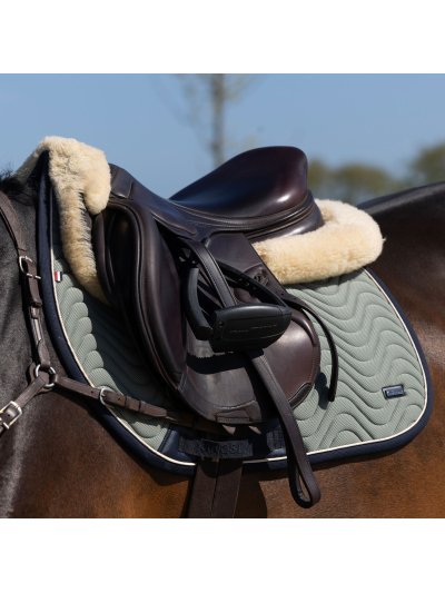 Sudadero de salto verde con efecto refrescante para caballo Lucca - Kingsland - imagen 3