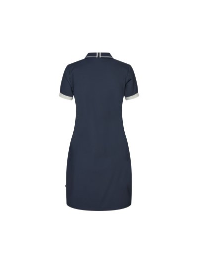 Vestido tipo polo azul marino para mujer Laura - Kingsland
 - imagen 2