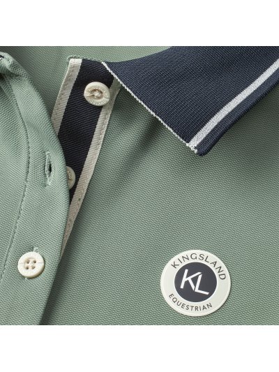Polo de equitación verde para mujer Laura - Kingsland
 - imagen 3