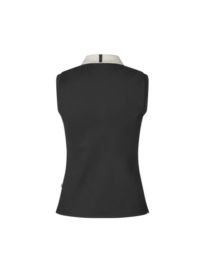 Top tipo polo sin mangas negro para mujer Laura - Kingsland
 - imagen 2