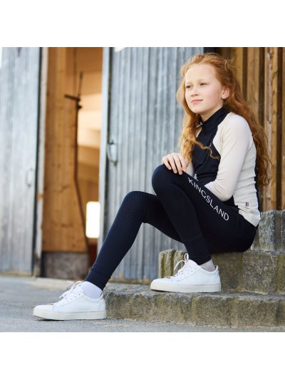 Mallas azul marino full grip para niña Lilo - Kingsland
 - imagen 4