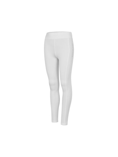 Mallas blancas de concurso full grip para niña Lily - Kingsland
