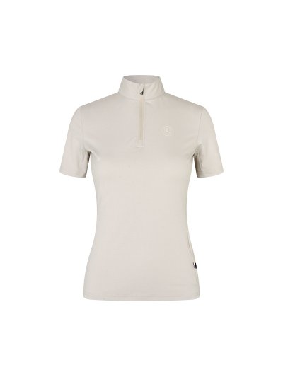 Camiseta de entrenamiento beige para mujer Loretta - Kingsland