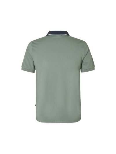 Green polo shirt for men - Kingsland - imagen 2