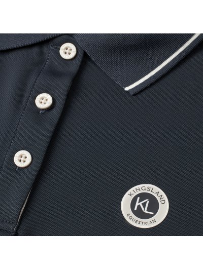 Navy polo shirt for men - Kingsland - imagen 3