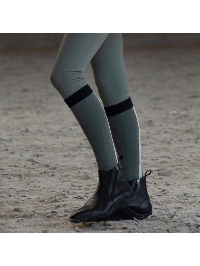 Pack de 2 calcetines de equitación verdes Laura - Kingsland
 - imagen 2