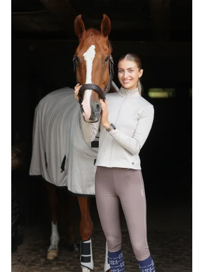 Legging d'équitation marron (Brown Iron) à fond intégral F-Tec5 pour femme Amy - Kingsland - imagen 3