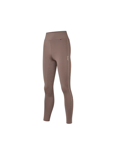 Legging d'équitation marron (Brown Iron) à fond intégral F-Tec5 pour femme Amy - Kingsland