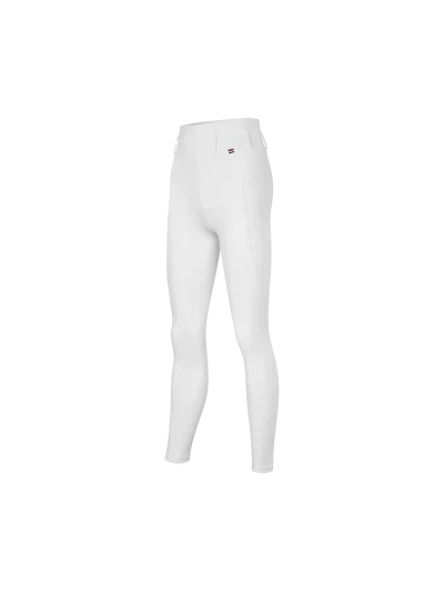 Legging d'équitation blanc à fond intégral F-Tec6 pour femme Amina - Kingsland