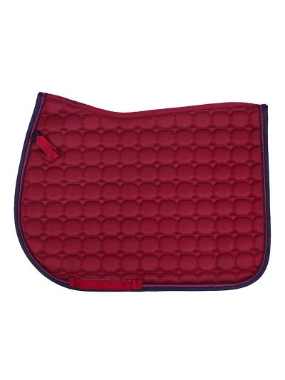 Tapis de dressage bordeaux pour cheval - Florence - QHP