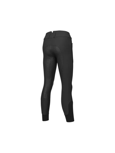 Black water-repellent full-grip riding breeches for women Karla - Kingsland - imagen 2