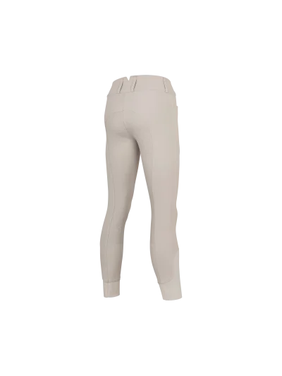Beige (Beige Dove) water-repellent full-grip riding breeches for women Karla - Kingsland - imagen 2