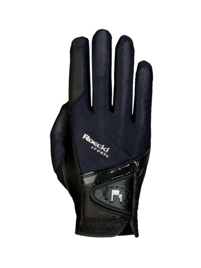 Gants noir pour l'équitation - Madrid - Roeckl