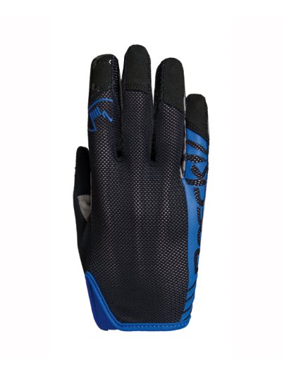 Gants d'équitation noir et bleu - Torino - Roeckl