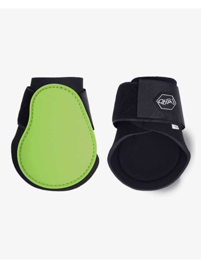 Lot de 2 protections de boulet (postérieurs) vert citron pour poney - QHP