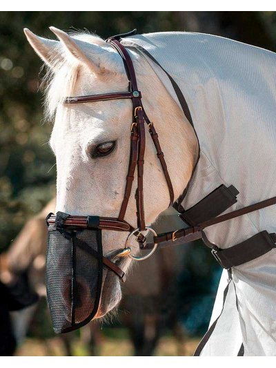 Protection nasale anti-mouches pour poney - QHP