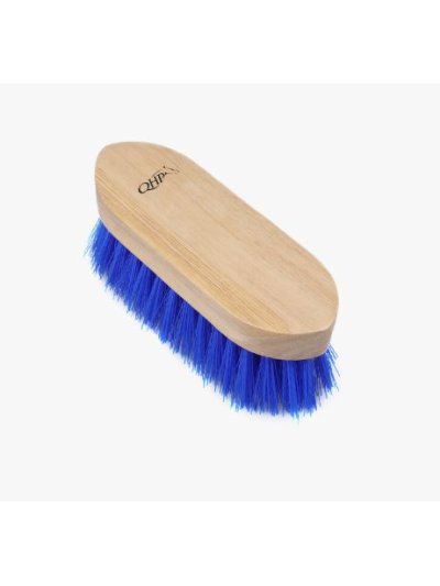 Brosse moyen de bois et de poils moyenne et épaisse bleu - QHP