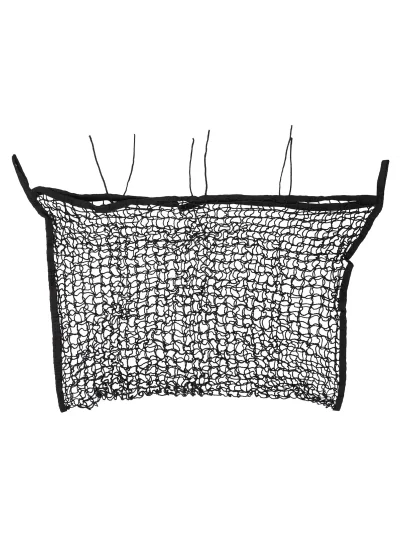 Red de heno slowfeeder 120x90 cm negra - QHP