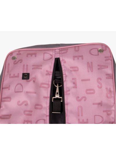 Bolsa para bridas con estampado color lila y gris - QHP - imagen 3