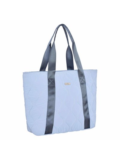 Bolsa/Bolso con cremallera color azul cielo - HVPSTELLA - HV Polo