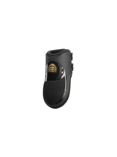 Protectores traseros negros de salto Grand Slam Carbon Gel - Veredus