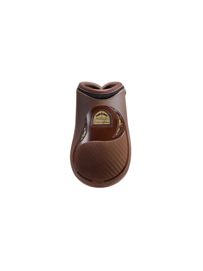 Protectores traseros marrones de salto Grand Slam Carbon Gel - Veredus