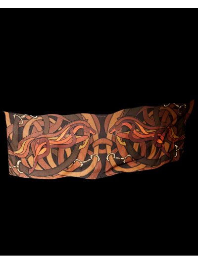 Pashmina / foulard en cachemire imprimé unisexe modèle Amburgo - Vestrum - imagen 2