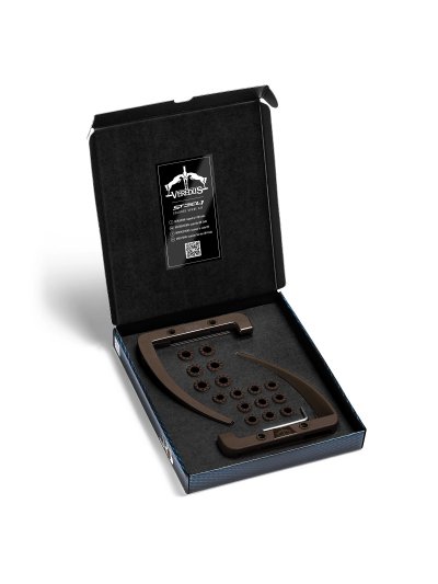 Kit de repuesto de color marron chocolate para estribos - Vita Steel1-Veredus
