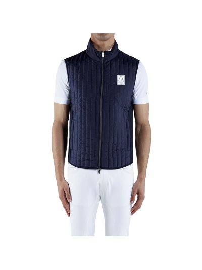 Gilet fin matelassé bleu marine pour homme - Coimbra - Vestrum