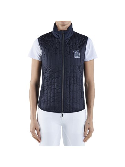 Gilet léger matelassé bleu marine pour femme - Limoges - Vestrum