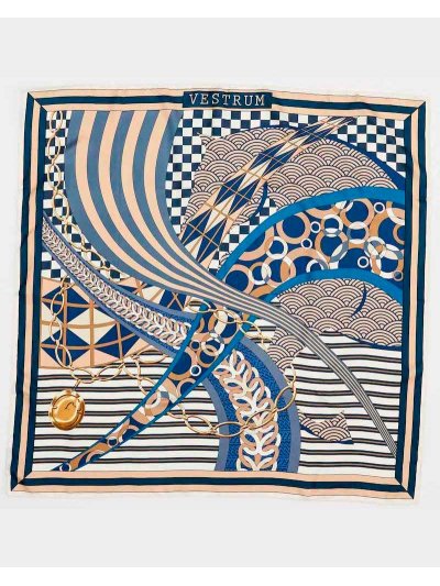 Foulard en soie imprimé pour femme modèle Estoril - Vestrum - imagen 2