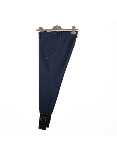 Leggings d'équitation bleu marine (grip aux genoux) pour femme - Grenoble - Vestrum.