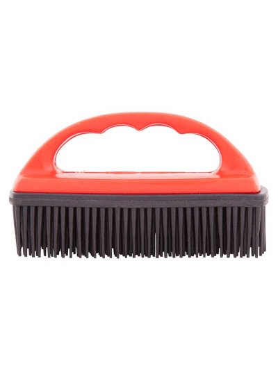 Brosse pour textile rouge et noir - Premiere - imagen 3
