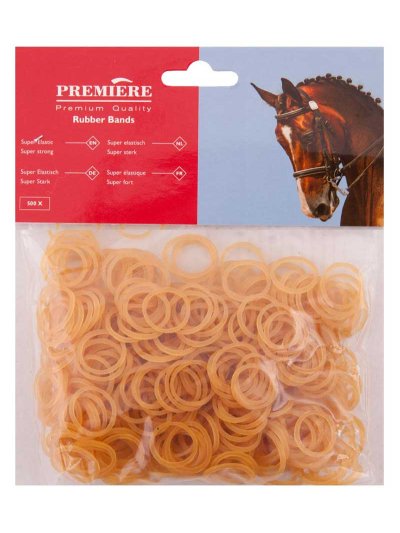 Sachet d'élastiques marrones de 50g (env. 500 unités) - Premiere