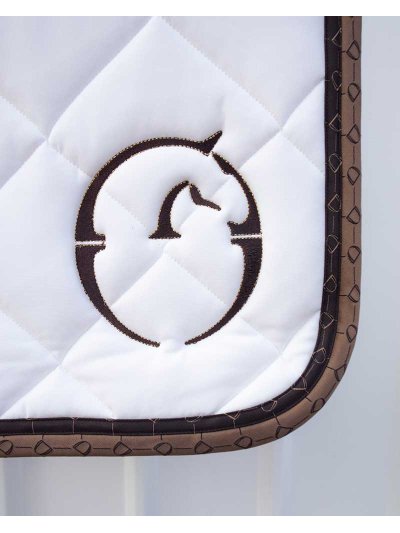 Tapis de dressage blanc pour cheval (full) modèle Chicago - Vestrum - imagen 2