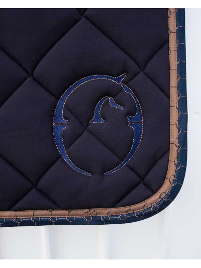 Tapis de dressage bleu marine pour cheval (full) modèle Chicago - Vestrum - imagen 2