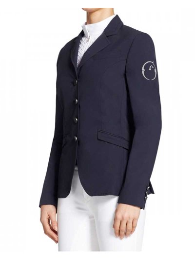 Veste technique de compétition d'été bleu marine pour femme - Evilard - Vestrum