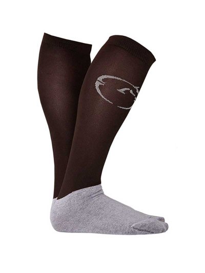 Chaussettes techniques de haute marron foncé - Palermo - Vestrum