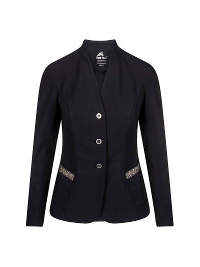 Veste fine de compétition noire avec clous pour femme - Veronique - Euro-Star