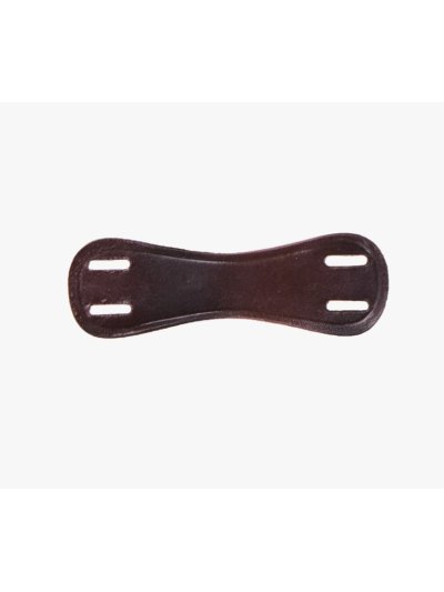 Bucle de muserolle Flash marron pour sujetar a una sola muserolle pour cheval - QHP