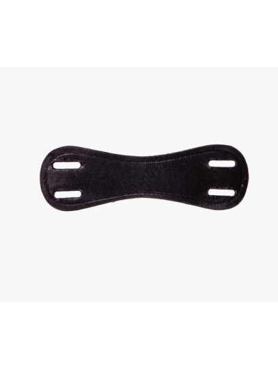 Bucle de muserolle Flash noir pour sujetar a una sola muserolle pour cheval - QHP
