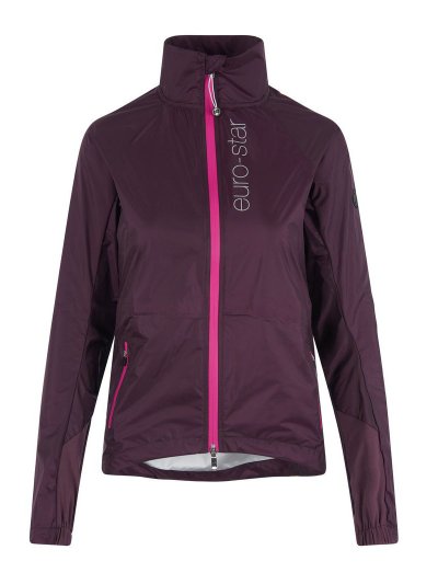 Veste imperméable vino pour femme - Rachel - Euro-Star