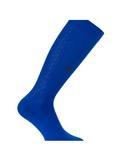 Chaussettes de media pour verano avec grip bleu (Blue Sapphire) unisexe - Euro-Star